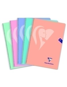 BLOCK CLAIREFONTAINE Fº 80h 4x4 90g PAST - Pack de 20 unidades